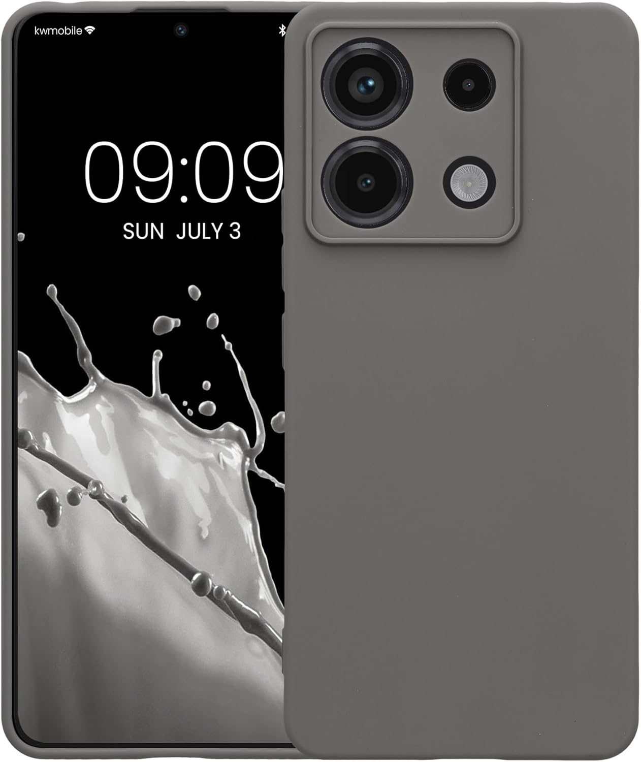 KW Xiaomi Redmi Note 13 Pro 5G / Poco X6 5G Θήκη Σιλικόνης TPU - Stone Dust