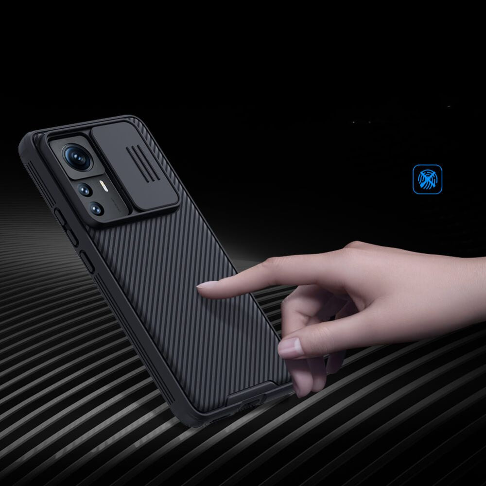 Nillkin Xiaomi 12T Pro CamShield Σκληρή Θήκη με Κάλυμμα για την Κάμερα - Black