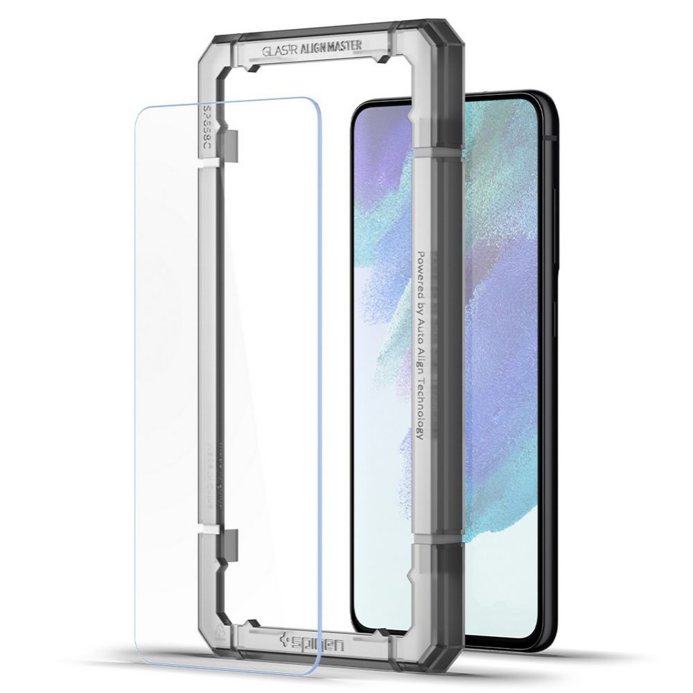 Spigen Samsung Galaxy S21 FE ALM GLAS.tR HD Tempered Glass Αντιχαρακτικό Γυαλί Οθόνης 9H - 2 Τεμάχια - Διάφανο