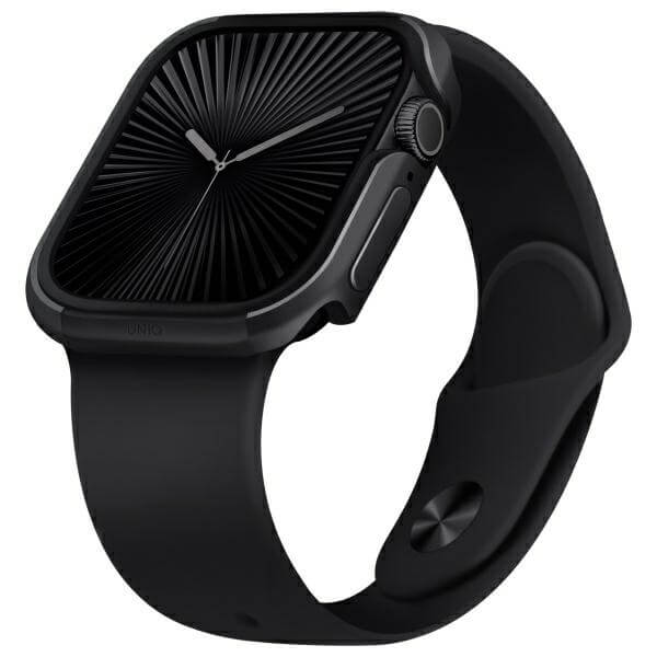 Uniq Θήκη Apple Watch 10/11 - 42mm Valencia Hybrid - Midnight Black