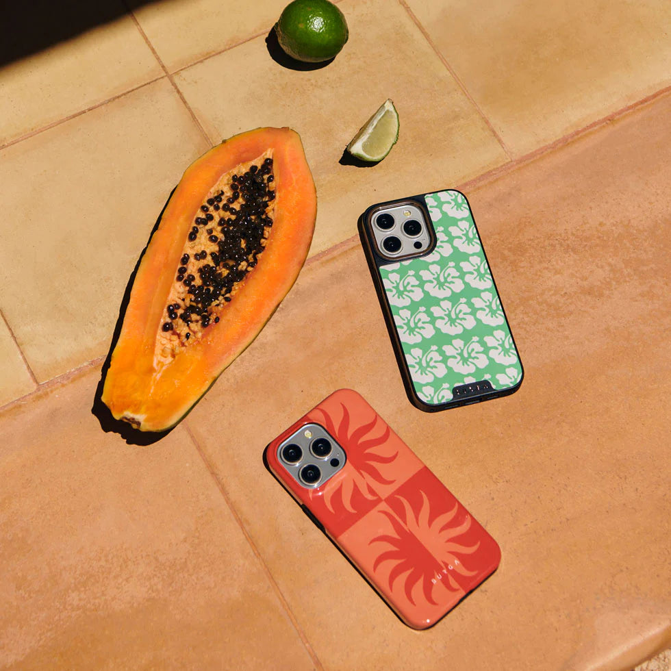 Burga iPhone 16 Plus Fashion Tough MagSafe Σκληρή Θήκη με MagSafe - Sunkissed