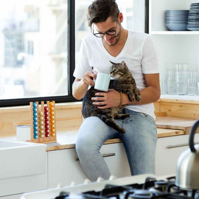 Relaxdays Βάση για 32 Κάψουλες Nespresso από Μπαμπού - Light Brown - 4052025447328