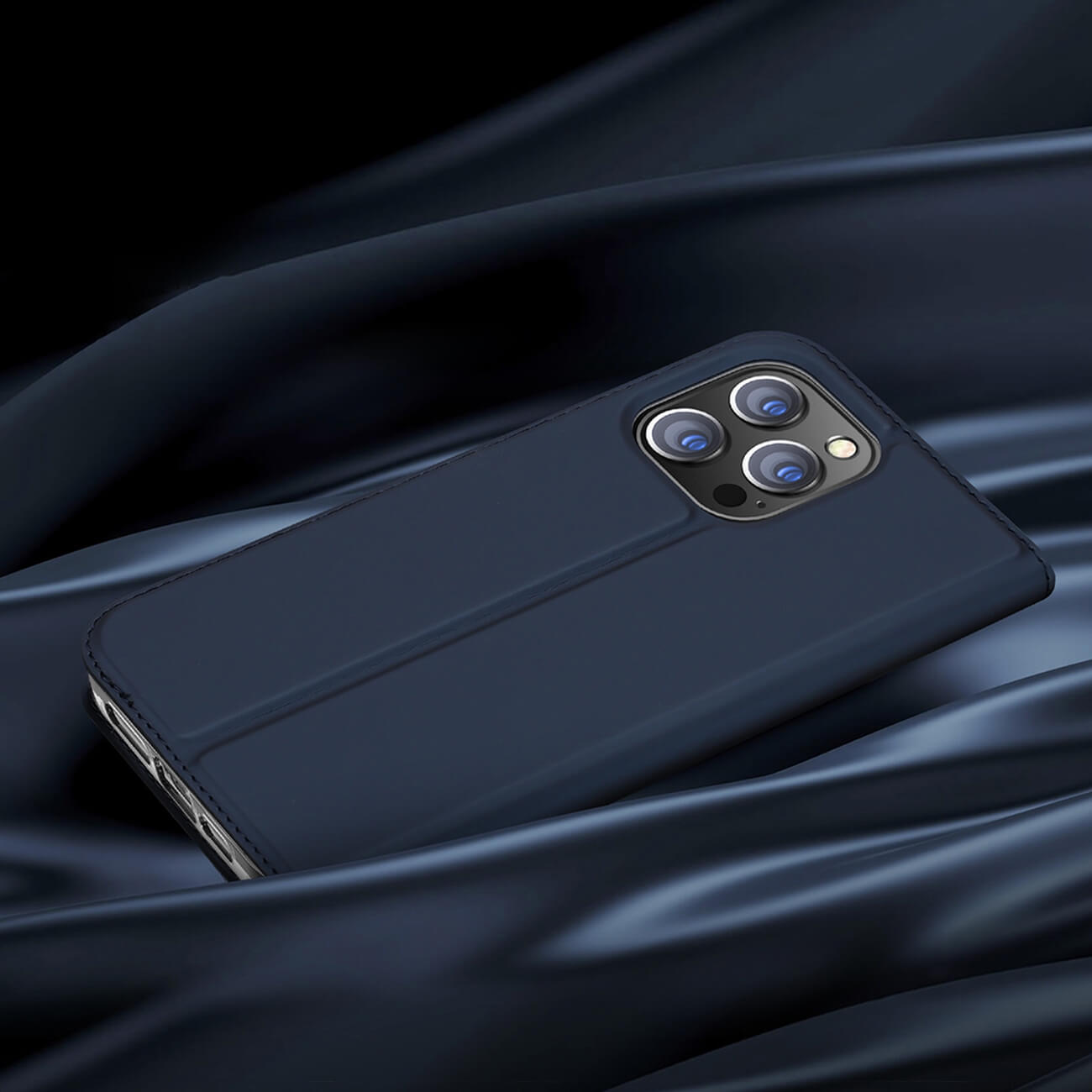 Dux Ducis iPhone 14 Pro Flip Stand Case Θήκη Βιβλίο - Blue