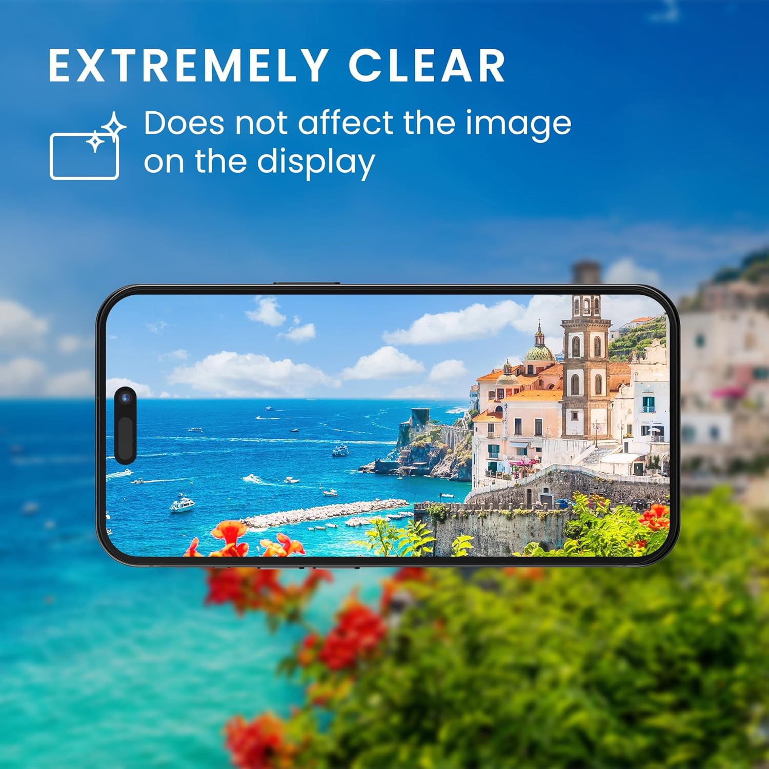 Kalibri iPhone 16 - Full Screen Αντιχαρακτικό Γυαλί Οθόνης - 2 Τεμάχια - Διάφανα