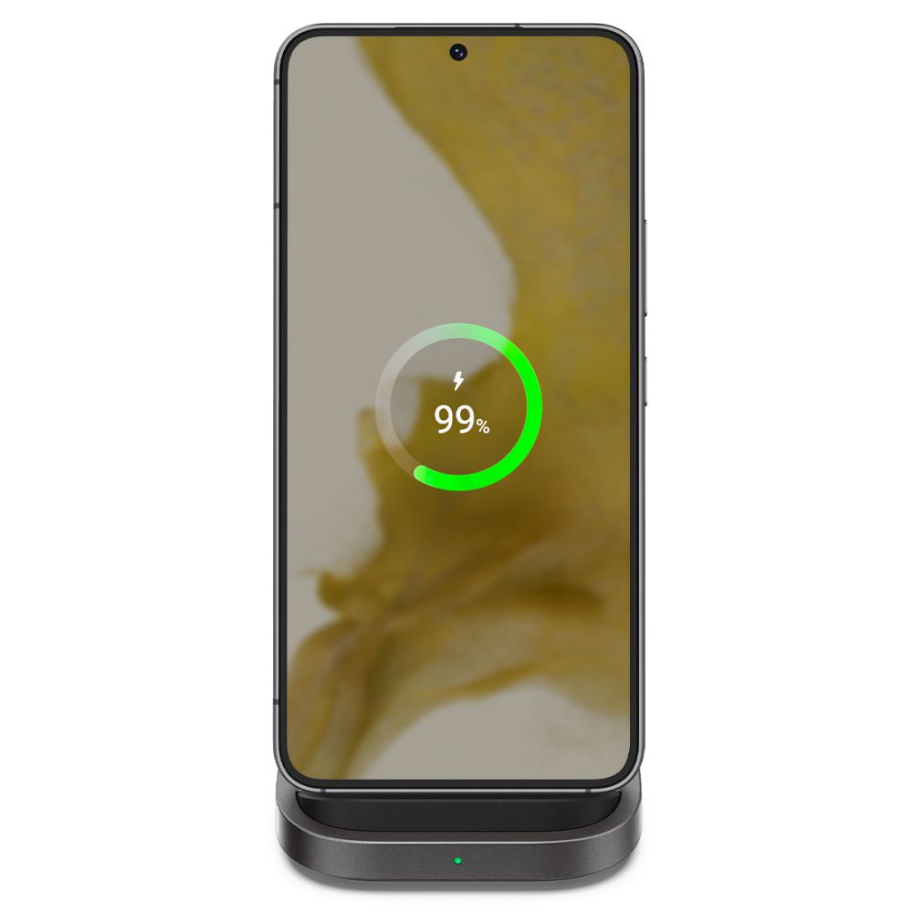 Spigen PF2102 Arcfield 15W Βάση Ασύρματης Φόρτισης Qi Charge με Καλώδιο Type-C - Black