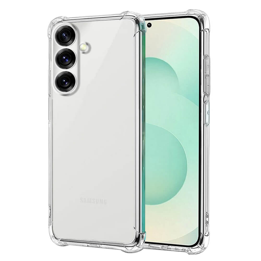 Techsuit Samsung Galaxy S25 Plus - Shockproof - Θήκη Σιλικόνης με Ενισχυμένες Γωνίες - Clear