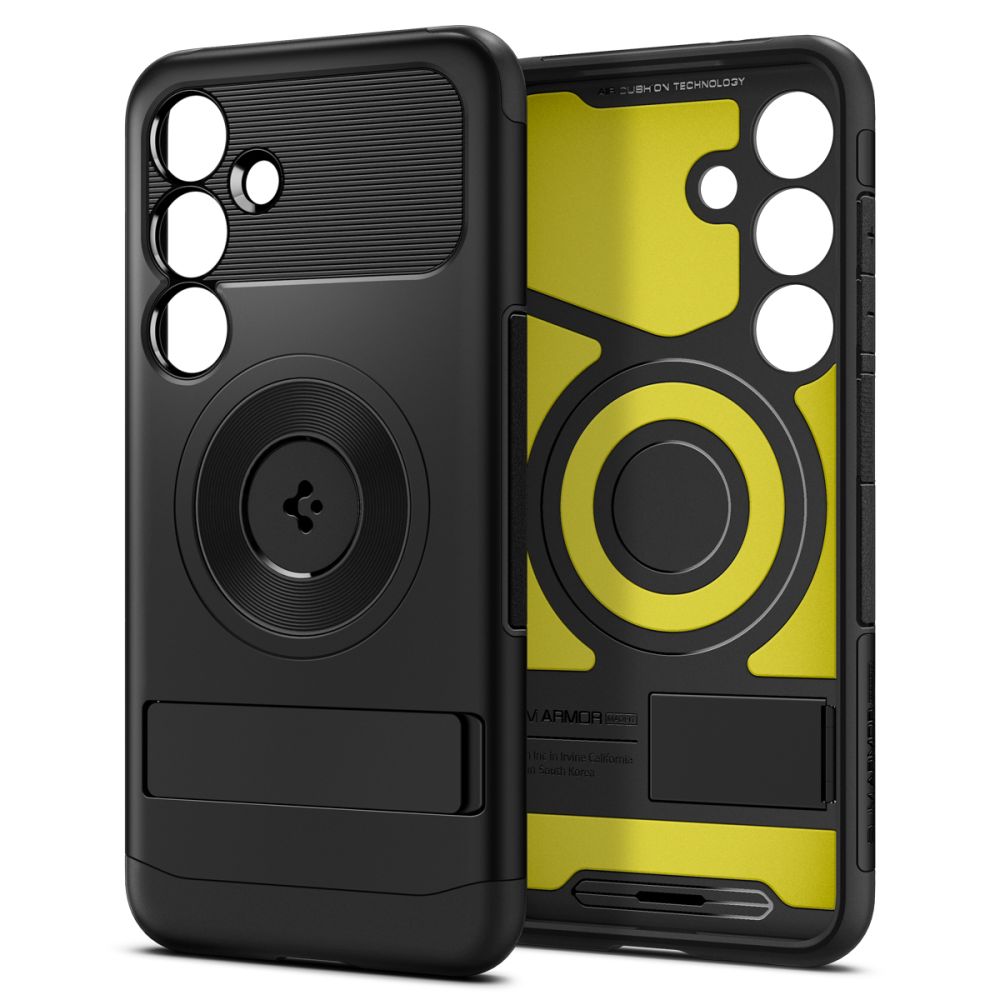 Spigen Samsung Galaxy S24 Slim Armor Mag Σκληρή Θήκη με Stand και MagSafe - Black