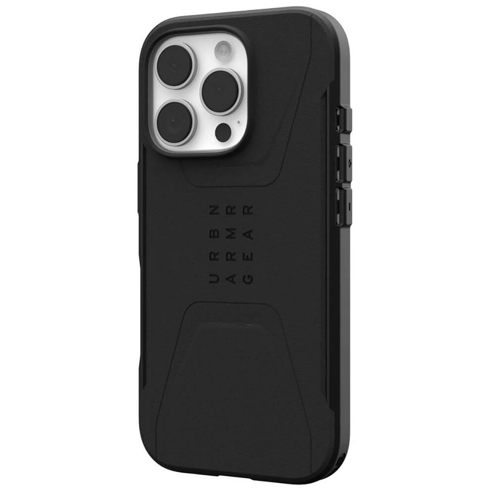 UAG iPhone 16 Pro Civilian MagSafe Σκληρή Θήκη με MagSafe - Black