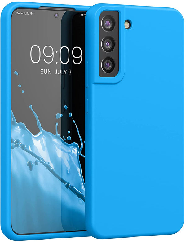KW Samsung Galaxy S22 Plus Θήκη Σιλικόνης Rubberized TPU - Radiant Blue - 56761.157