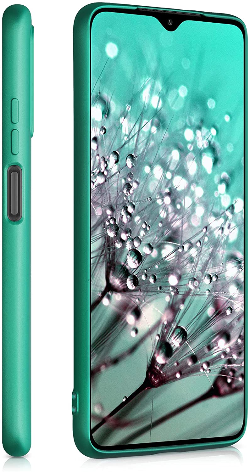 KW Xiaomi Poco M3 Θήκη Σιλικόνης TPU - Metallic Turquoise - 53973.128
