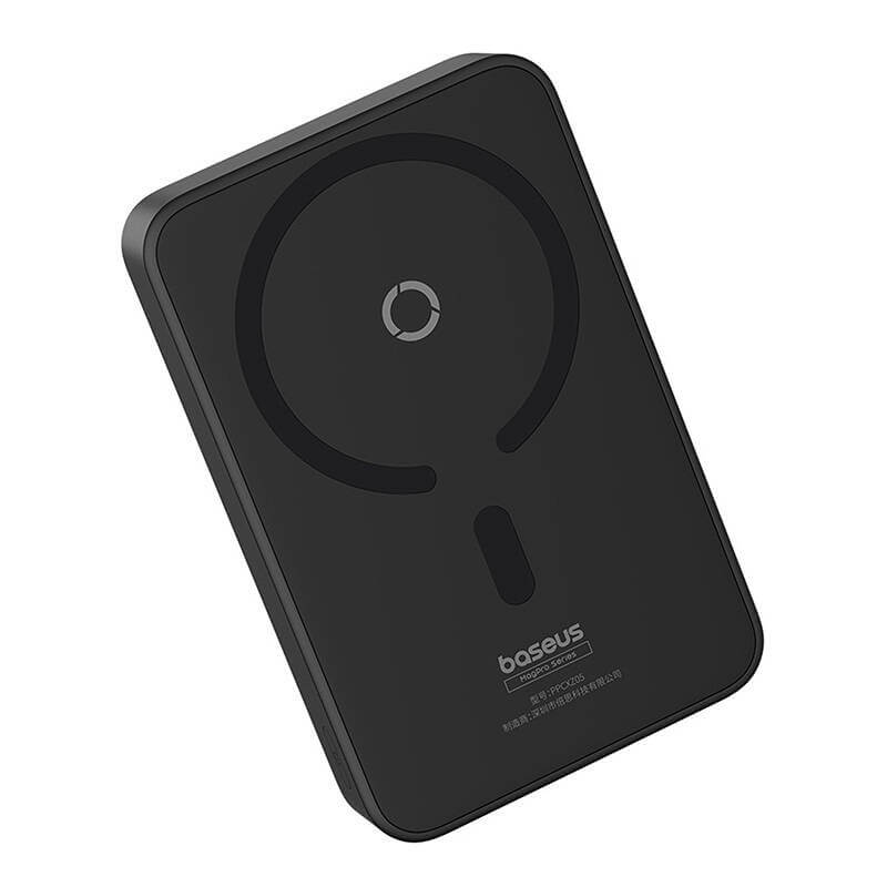 Baseus MagPro Magnetic PPCXZ05 - Ασύρματο MagSafe PowerBank 5000mAh 20W με Καλώδιο Type-C to Type-C - Black