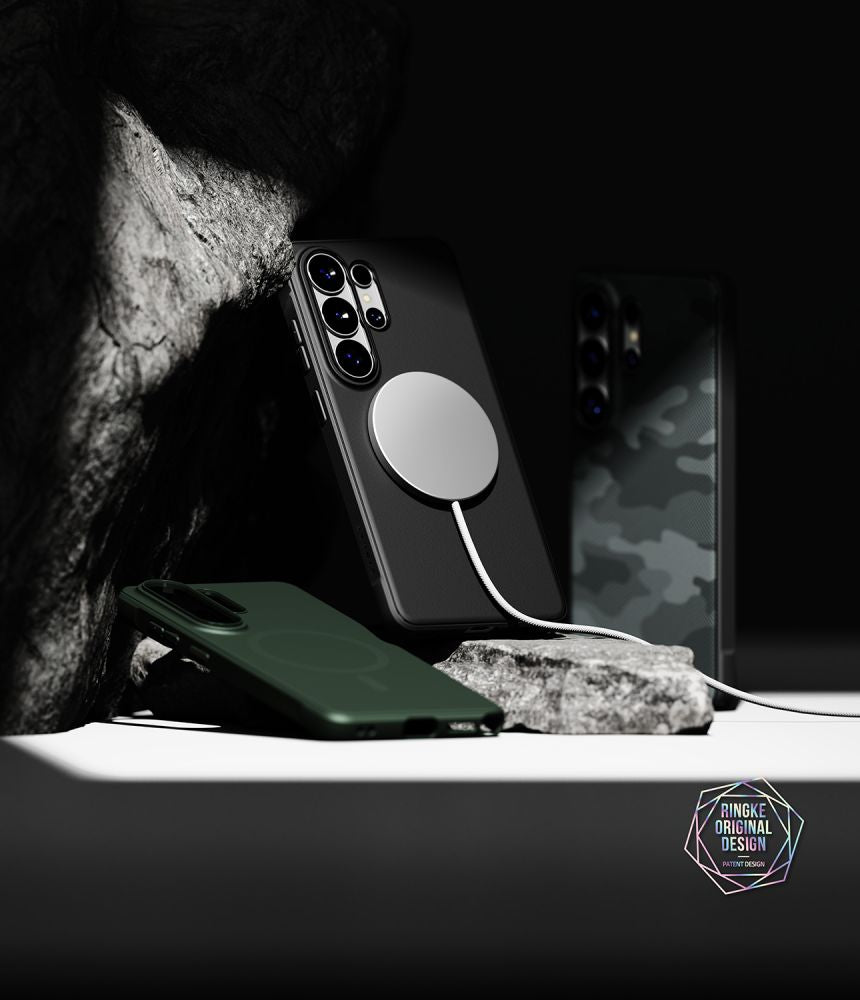 Ringke Samsung Galaxy S26 Ultra - Θήκη Σιλικόνης - Onyx Magnetic MagSafe - Camo Black