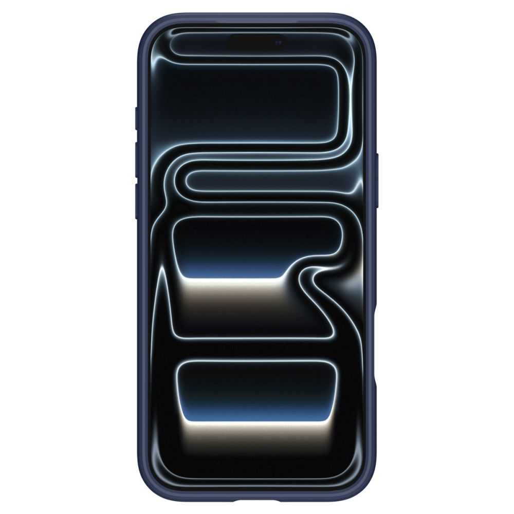 Spigen iPhone 18 Pro / iPhone 17 Pro - Σκληρή Θήκη με Πλαίσιο Σιλικόνης Και MagSafe - Ultra Hybrid Mag - Frost Deep Blue