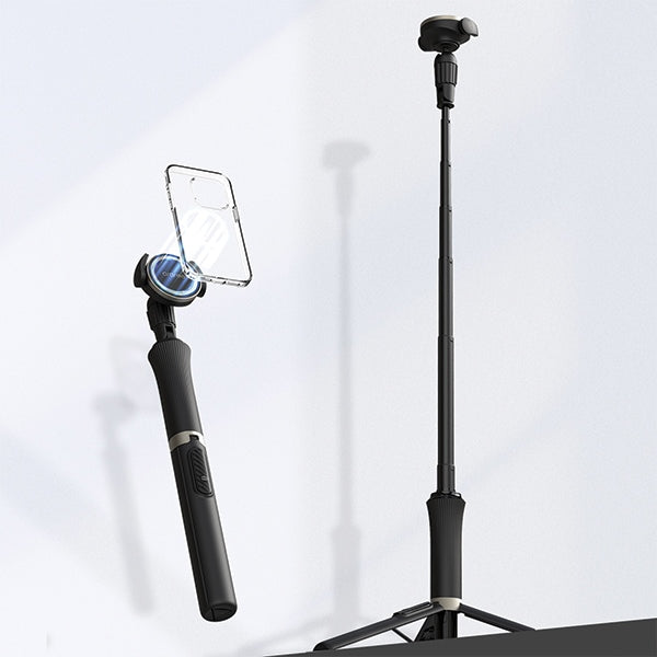 Araree Selfie Stick Magfie PodPro Τρίποδο με Τηλεχειριστήριο Bluetooth - Black