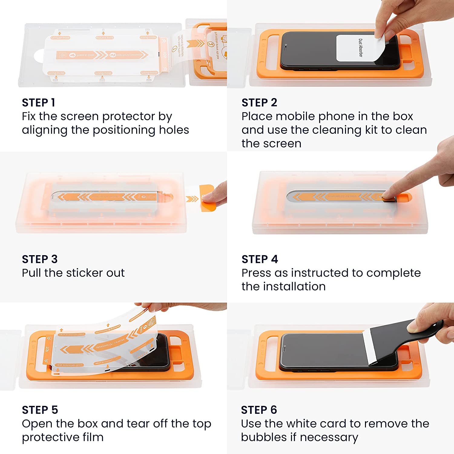 Kalibri iPhone 13 / iPhone 13 Pro - Full Screen Αντιχαρακτικό Γυαλί Οθόνης - 2 Τεμάχια - Διάφανα - 58588.1