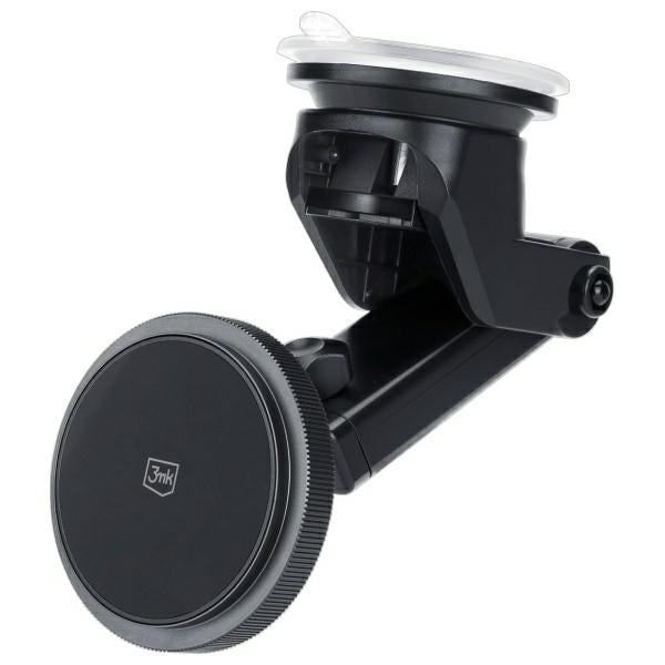 3MK Car MagCharger Μαγνητική Βάση Αυτοκινήτου για το Ταμπλό με Ασύρματη Φόρτιση MagSafe - Black