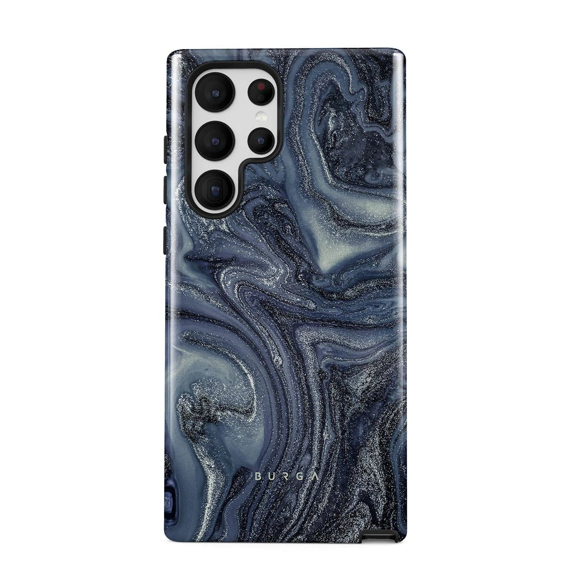 Burga Samsung Galaxy S22 Ultra Fashion Tough Σκληρή Θήκη - Navy Trench