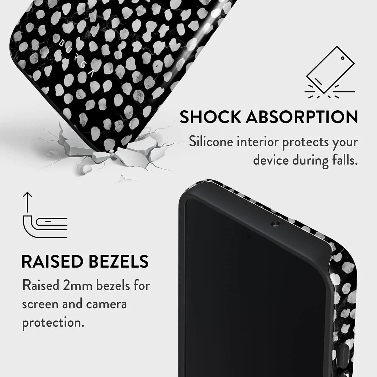 Burga Samsung Galaxy S22 Plus Fashion Tough Σκληρή Θήκη - Night Sky