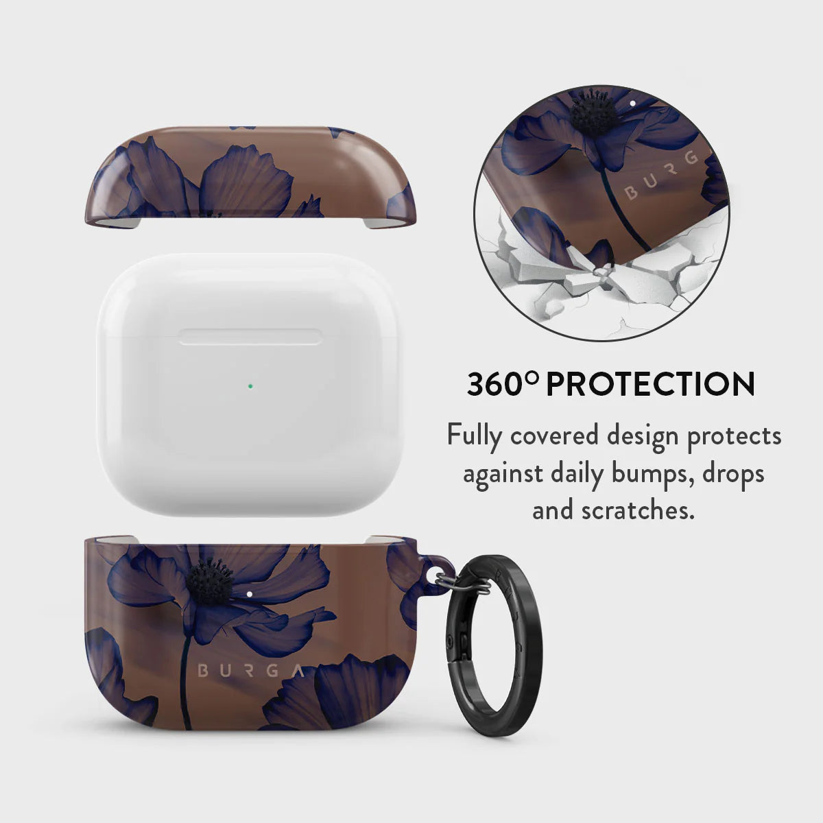 Burga AirPods 3 Σκληρή Θήκη - Velvet Night