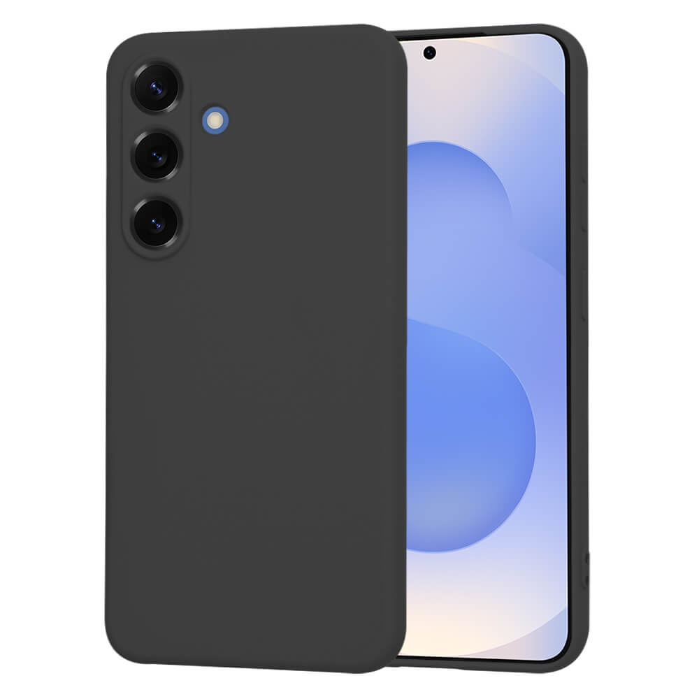 Techsuit Samsung Galaxy S25 SoftFlex Θήκη Σιλικόνης - Black