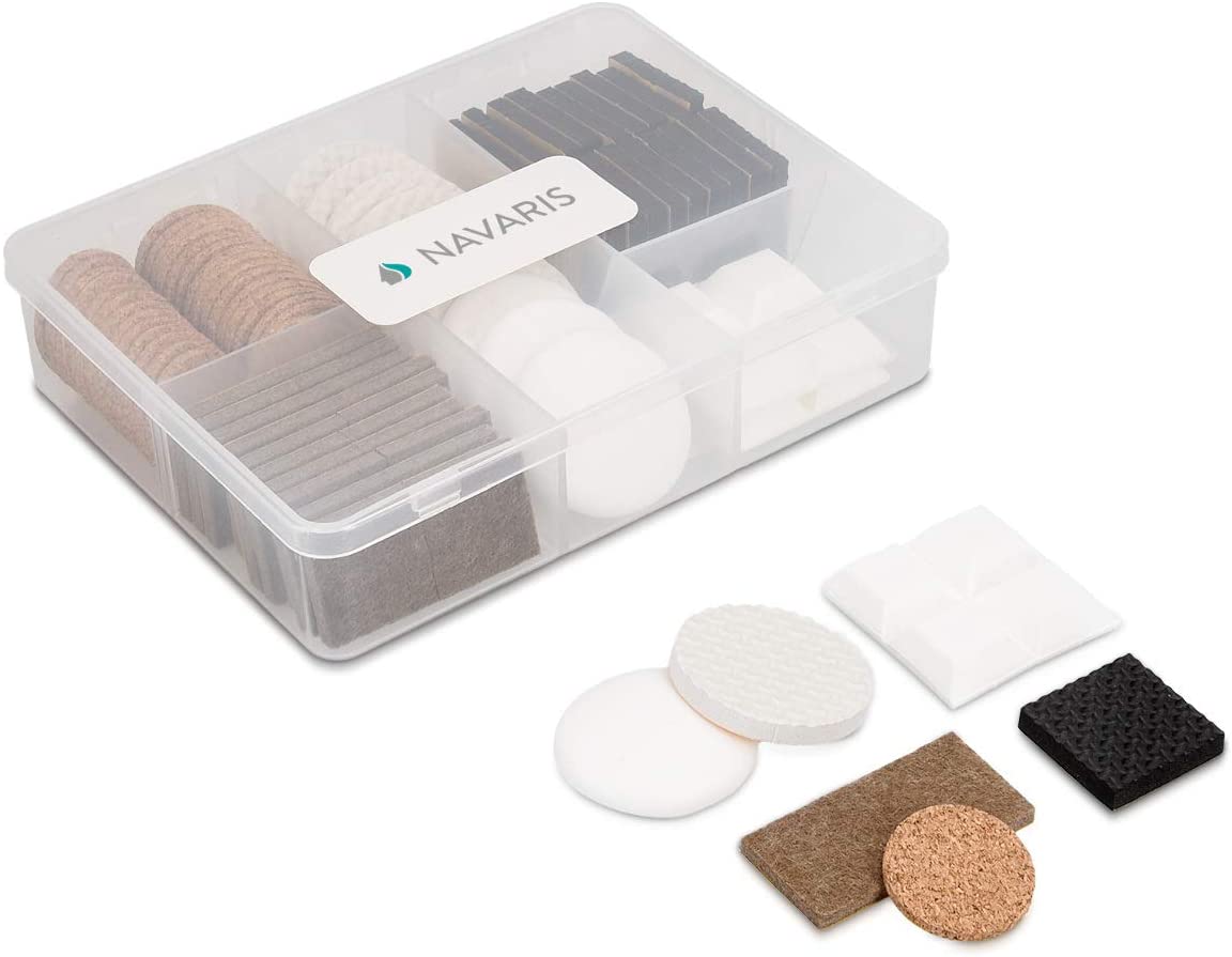 Navaris Προστατευτικά Αυτοκόλλητα Δαπέδου για τα Πόδια Επίπλων - Multicolor - 45904.01