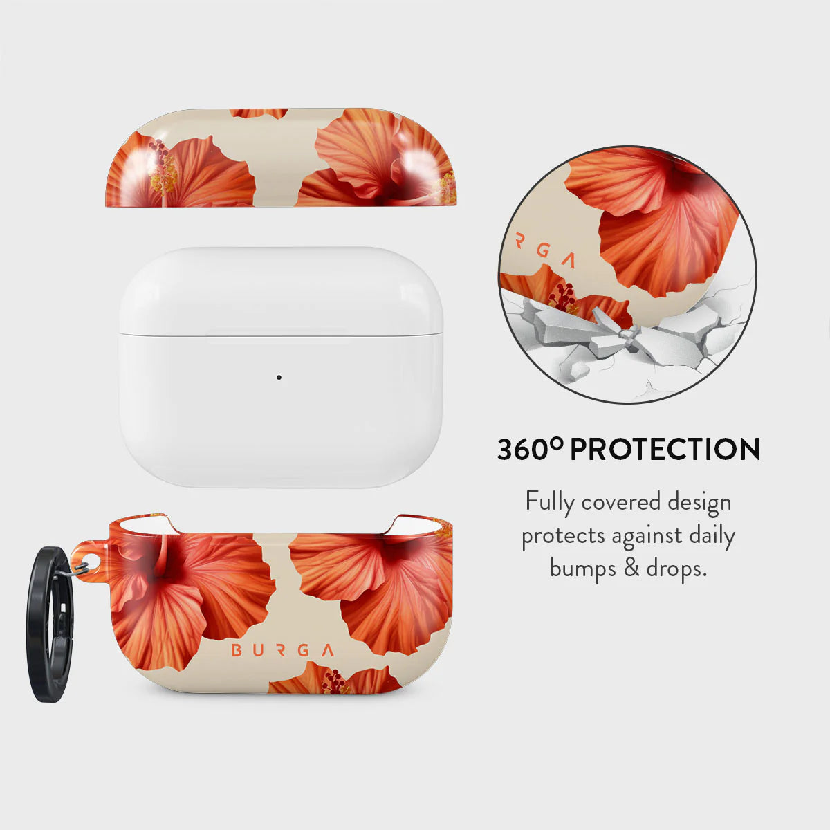 Burga AirPods Pro 2 Σκληρή Θήκη - Bonita