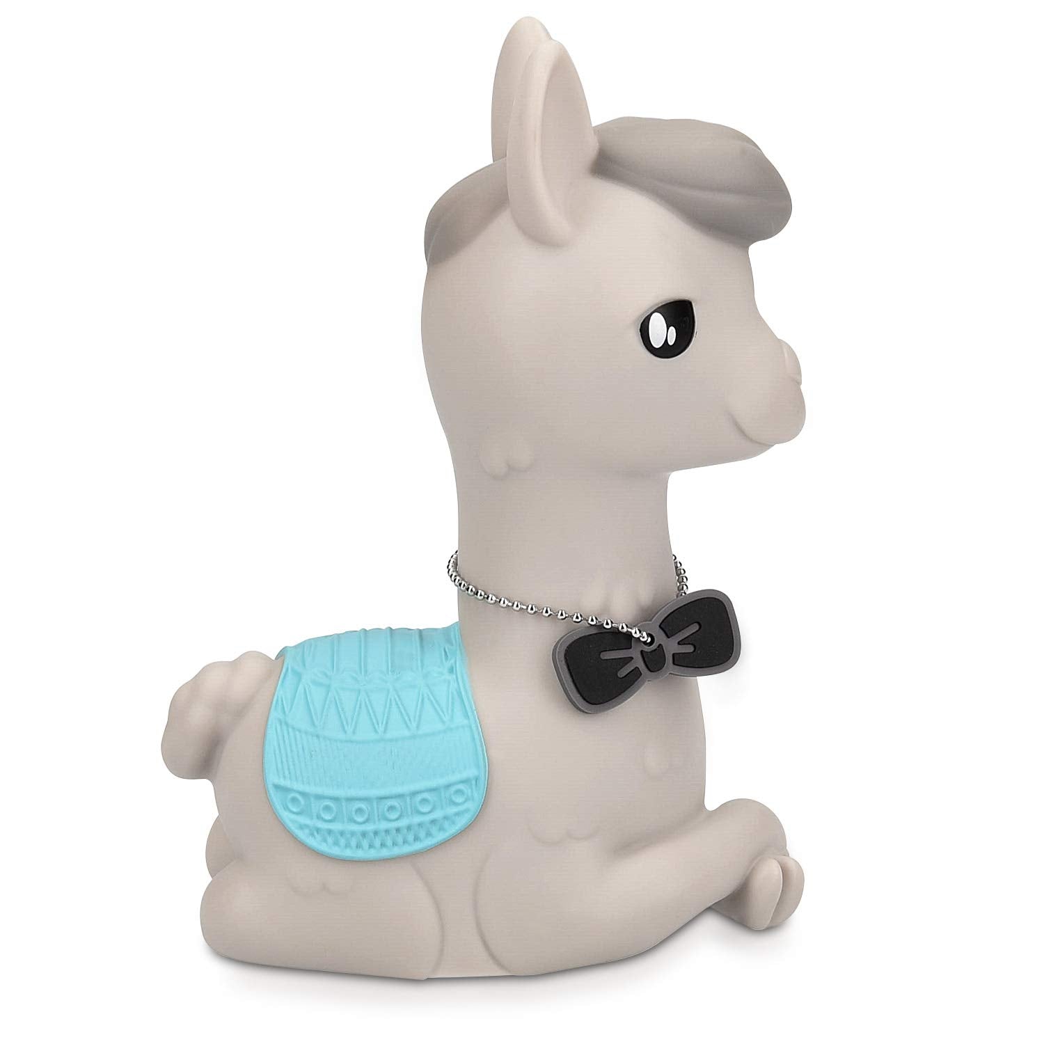 Navaris Alpaca LED Night Light RGB - Παιδικό Νυχτερινό Φως με Αλλαγή Χρωμάτων - Grey / Light Blue - 44162.25.23