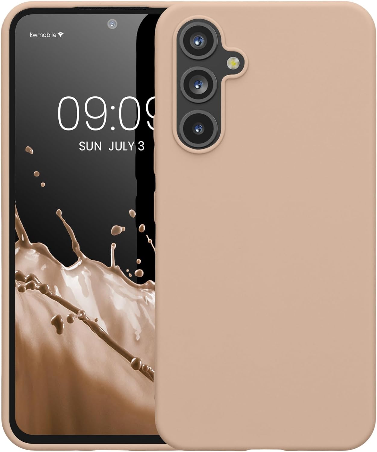 KW Samsung Galaxy A54 5G Θήκη Σιλικόνης TPU - Mother of Pearl