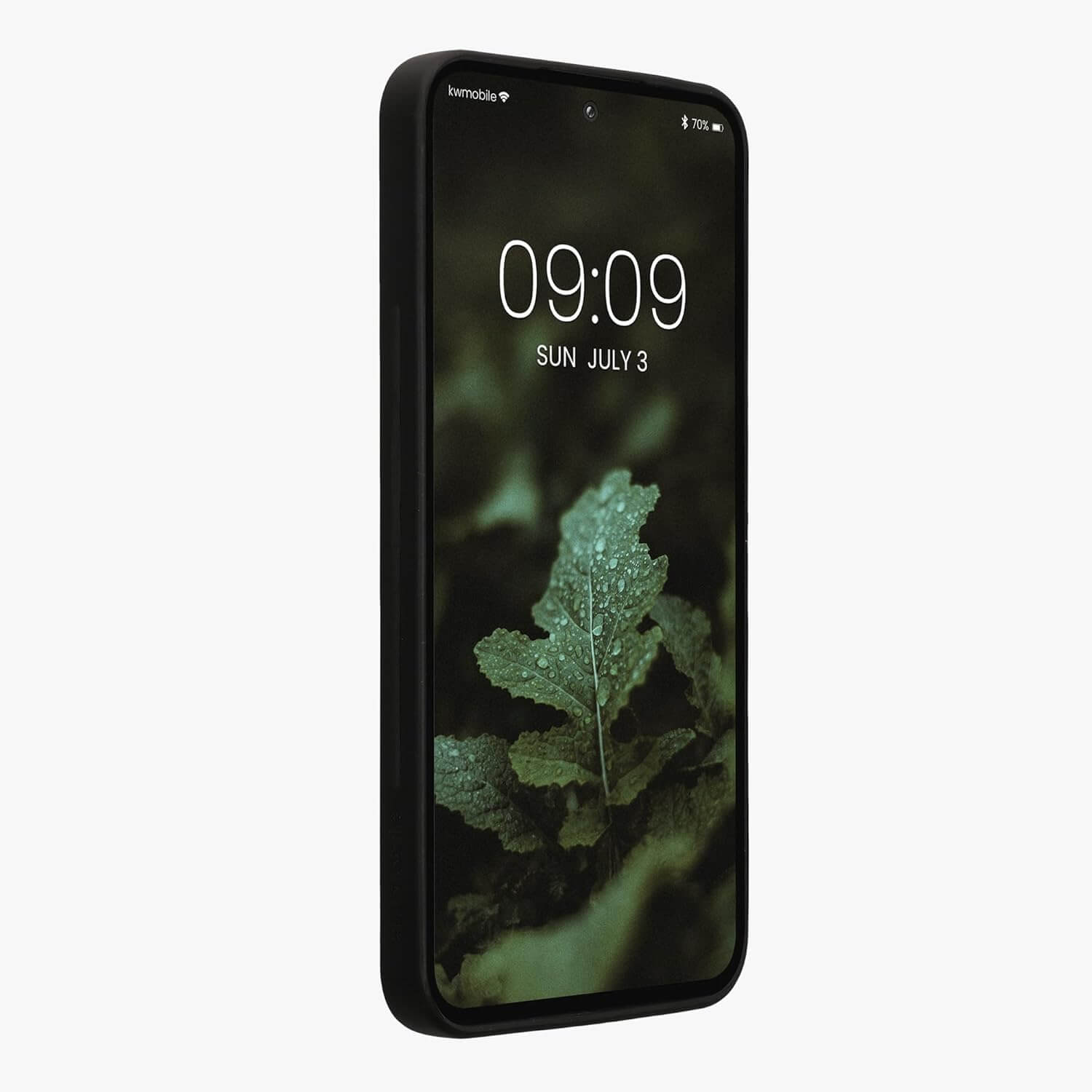 KW Samsung Galaxy A35 5G Θήκη από Φυσικό Ξύλο - Dark Brown