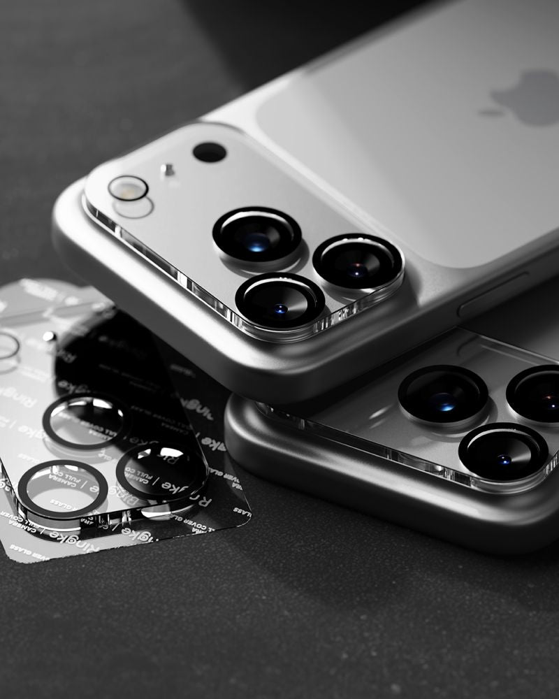 Ringke iPhone 18 Pro - Αντιχαρακτικό Γυαλί για την Κάμερα - Camera Full Cover - 2 Τεμάχια - Clear