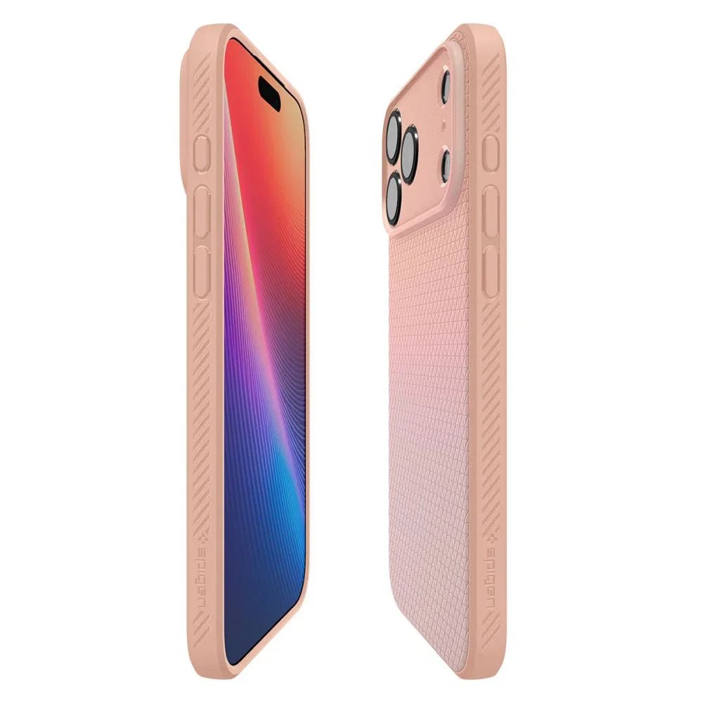 Spigen iPhone 17 Pro Max - Liquid Air - Θήκη Σιλικόνης - Rose Titanium