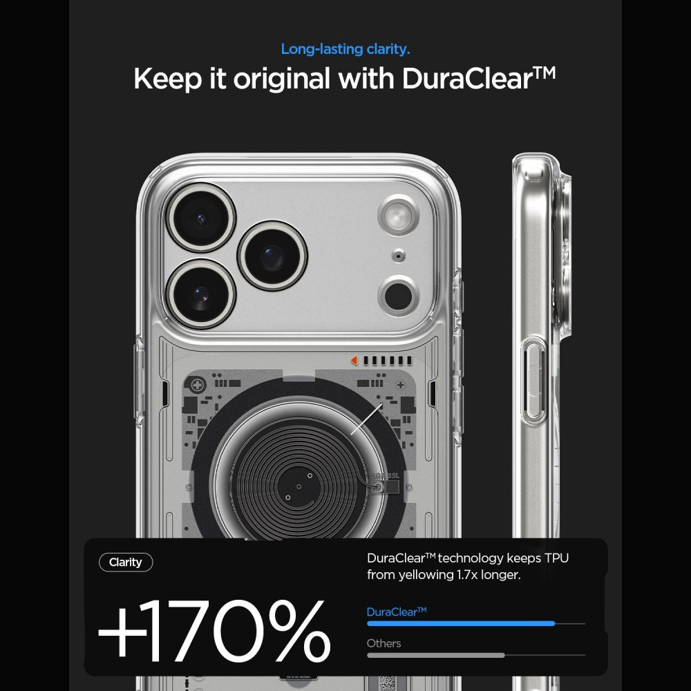 Spigen iPhone 18 Pro Max / iPhone 17 Pro Max - Σκληρή Θήκη με Πλαίσιο Σιλικόνης Και MagSafe - Ultra Hybrid Mag - Neo One