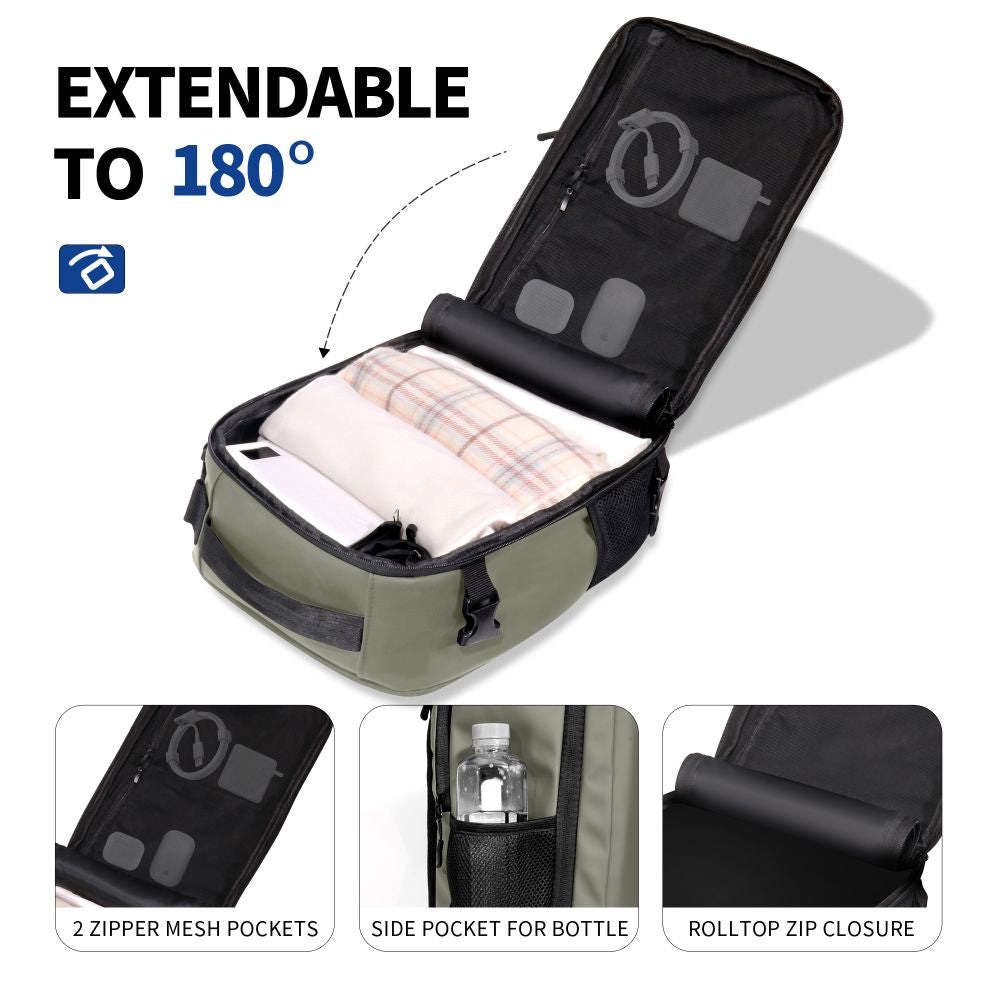 Tech-Protect Σακίδιο Καμπίνας για Laptop - 20L - Defender S50 - Olive Green