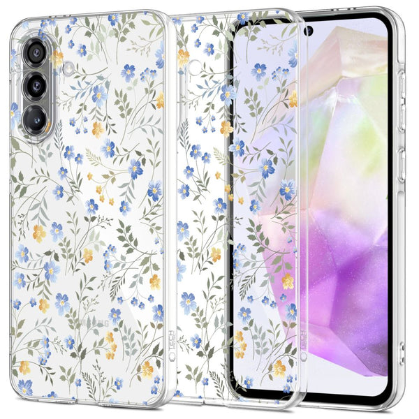 Tech - Protect Samsung Galaxy A37 5G - Θήκη Σιλικόνης - Flexair - Spring Flowers