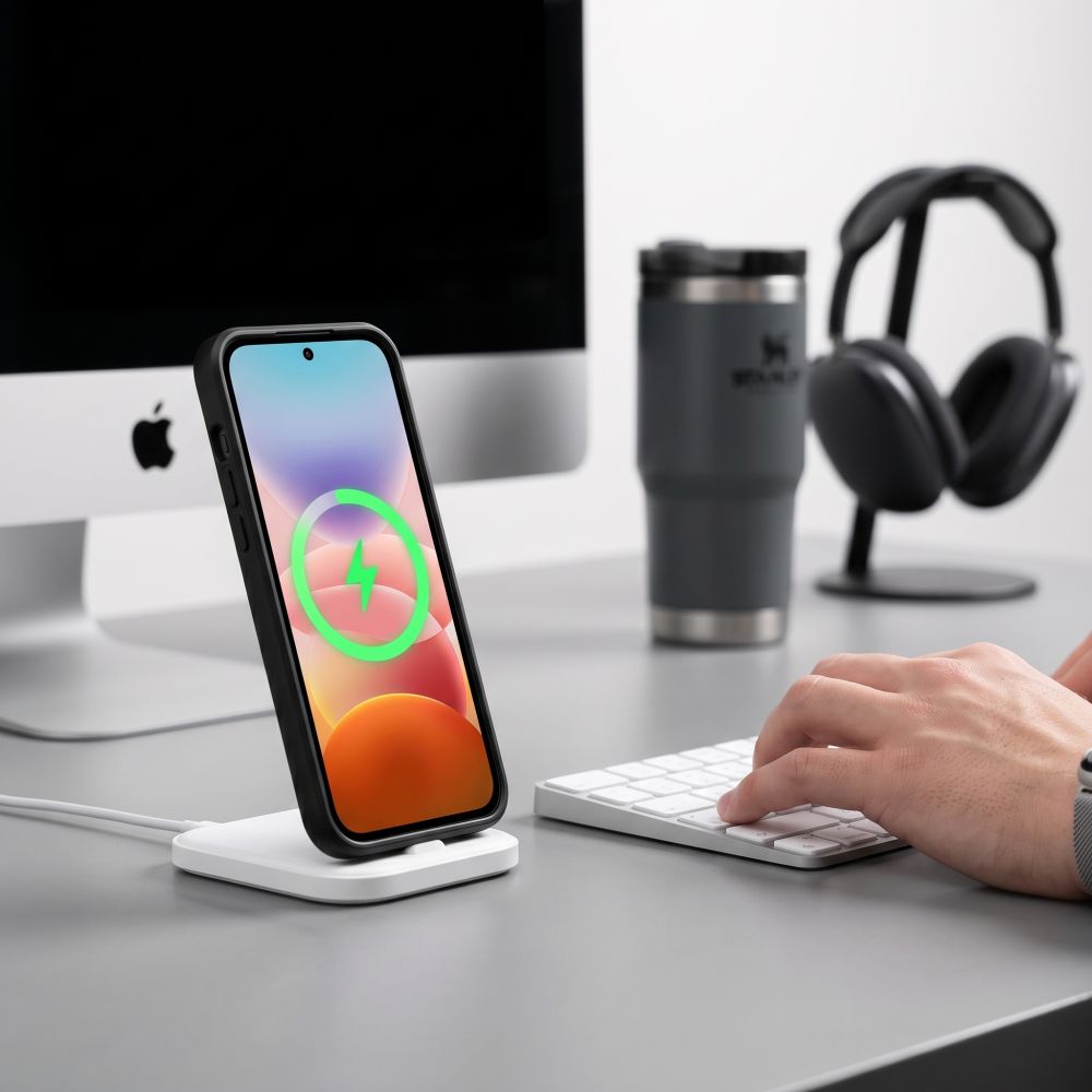 Tech-Protect Xiaomi Redmi 17 4G / 5G - Σκληρή Θήκη με Πλαίσιο Σιλικόνης και MagSafe - MagMat MagSafe - Matte Black