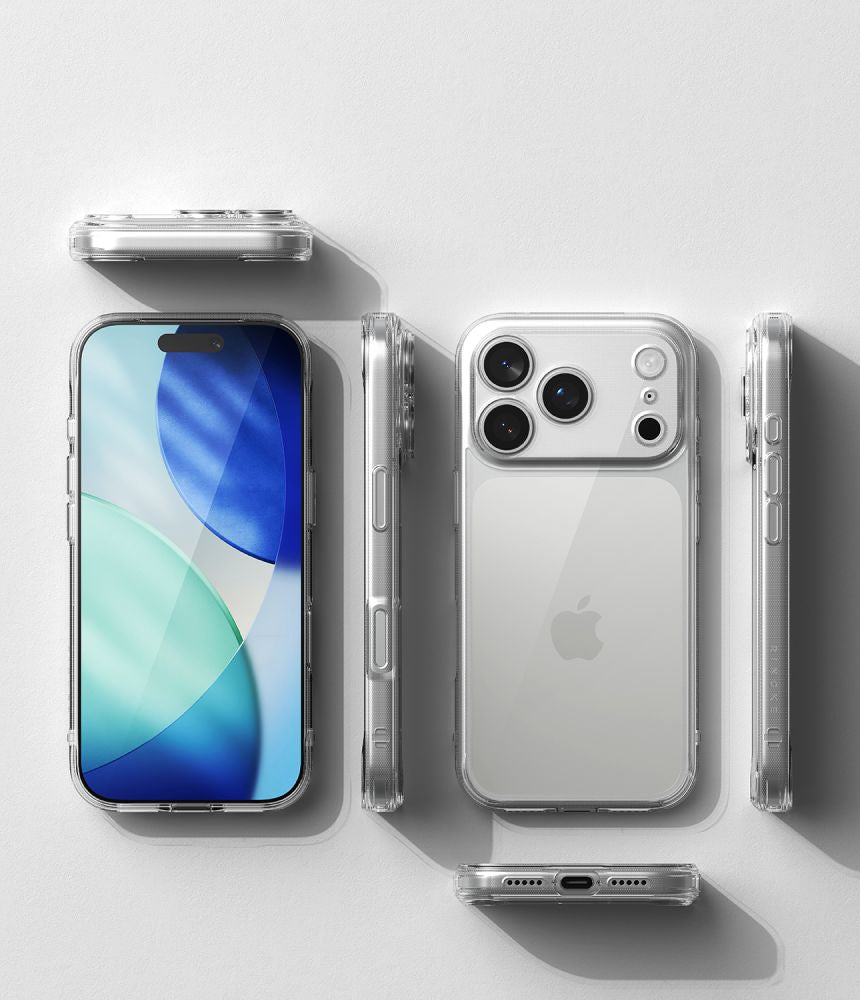 Ringke iPhone 18 Pro Max / iPhone 17 Pro Max - Σκληρή Θήκη με Πλαίσιο Σιλικόνης - Fusion - Διάφανη