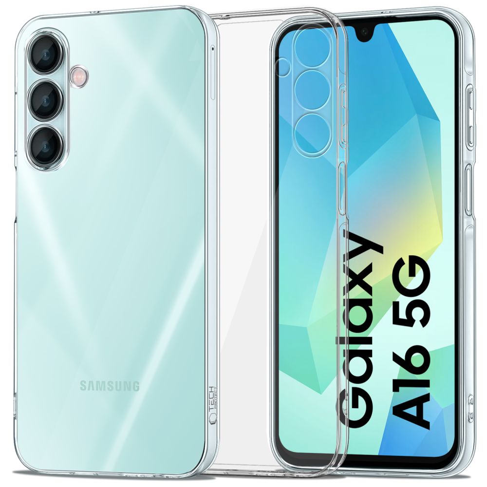 Tech-Protect Samsung Galaxy A16 4G / A16 5G Flexair+ Λεπτή Θήκη Σιλικόνης - Διάφανη