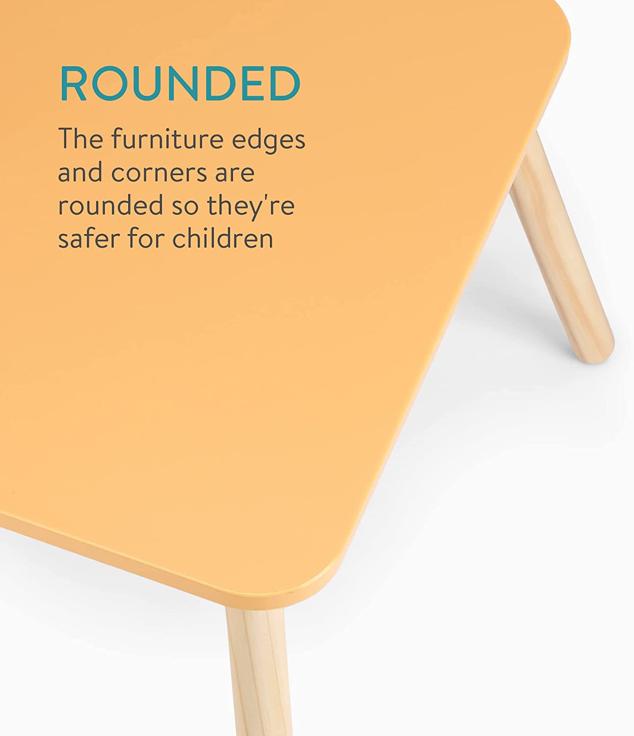 Navaris Σετ Παιδικού Καθίσματος - Design Giraffe - ‎Orange / Light Brown - 55340.02