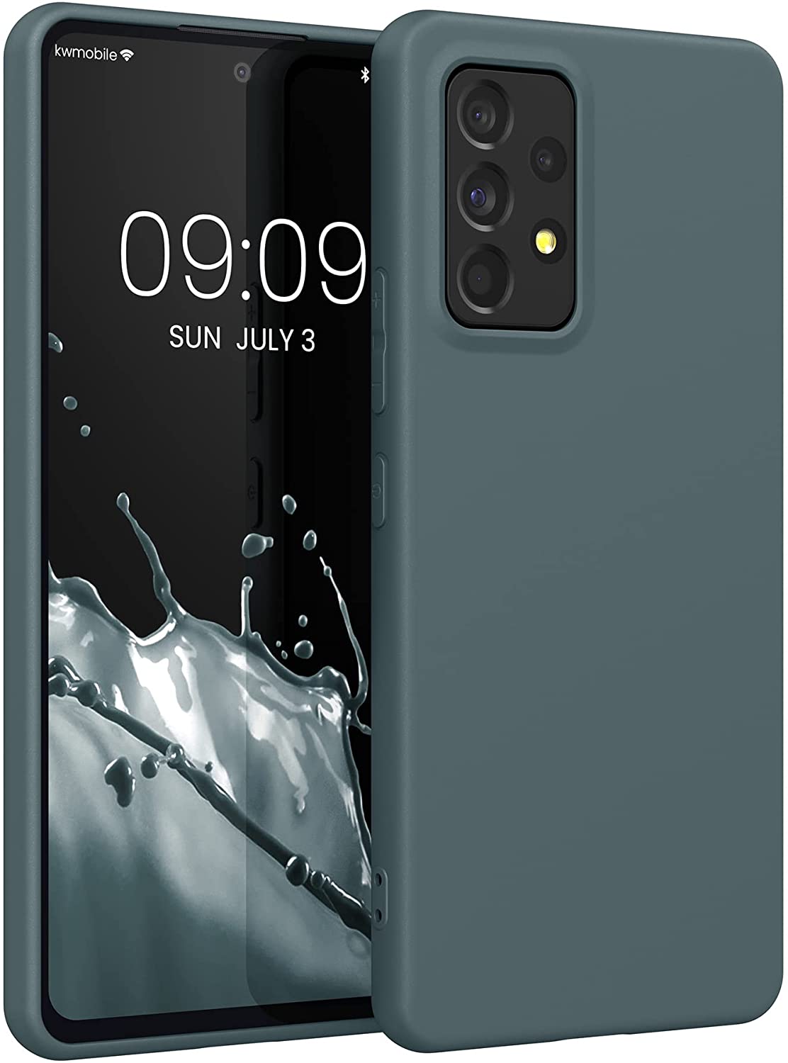 KW Samsung Galaxy A53 5G Θήκη Σιλικόνης TPU - Slate Gray - 57808.202