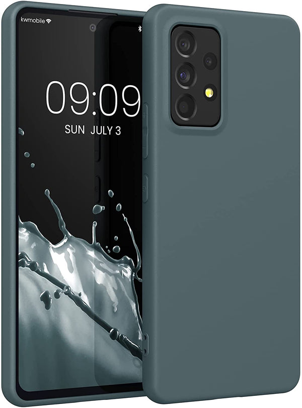 KW Samsung Galaxy A53 5G Θήκη Σιλικόνης TPU - Slate Gray - 57808.202