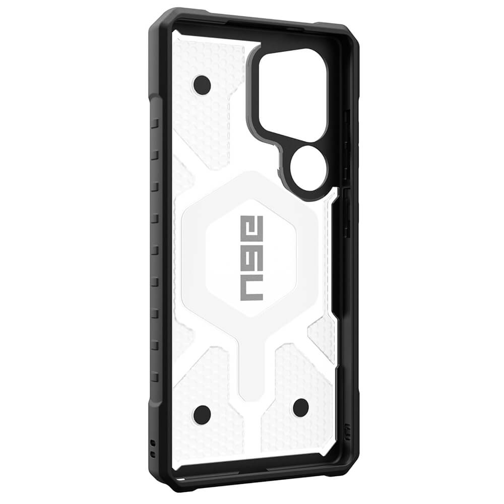 UAG Samsung Galaxy S25 Ultra Pathfinder Clear MagSafe Σκληρή Θήκη με MagSafe - Ice Silver