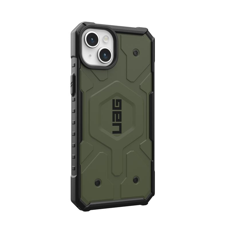 UAG iPhone 15 Plus Pathfinder MagSafe Series Σκληρή Θήκη με MagSafe - Olive Drab