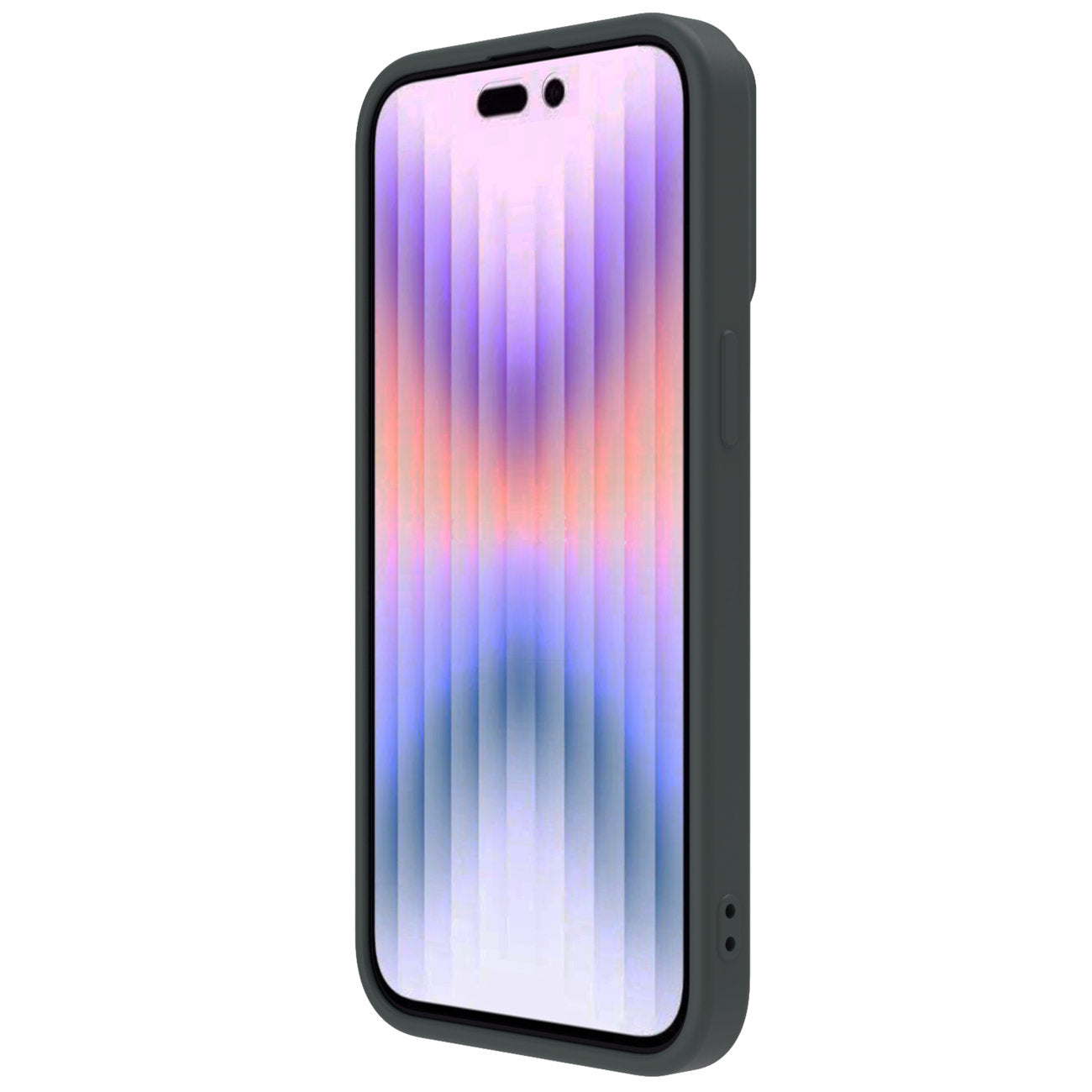 Nillkin iPhone 15 Pro CamShield Silky Θήκη Σιλικόνης με Κάλυμμα για την Κάμερα - Green