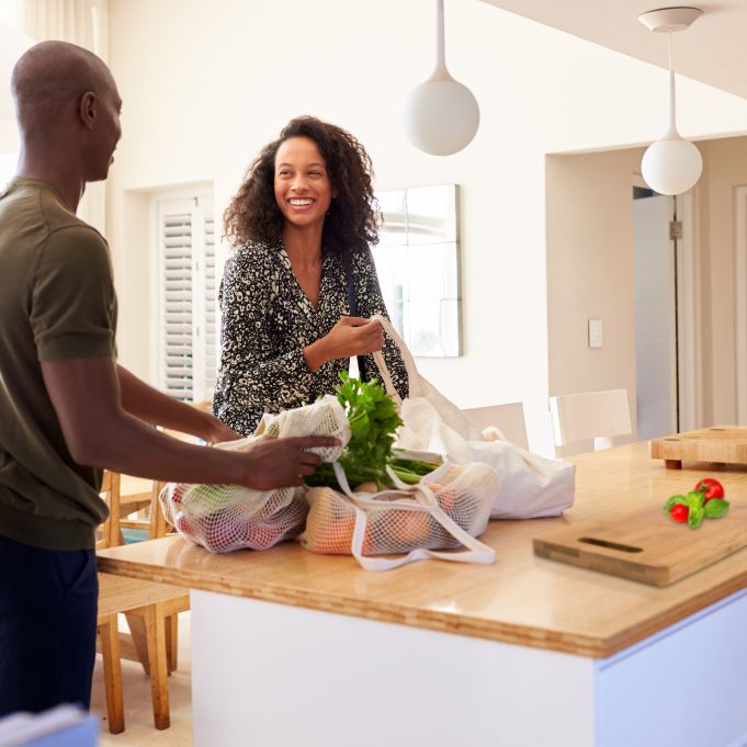 Relaxdays Σετ με 4 Ξύλινες Επιφάνειες Κοπής από Μπαμπού - Natural - 4052025191603