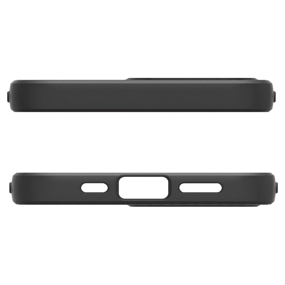 Spigen iPhone 16e Liquid Air Θήκη Σιλικόνης - Matte Black