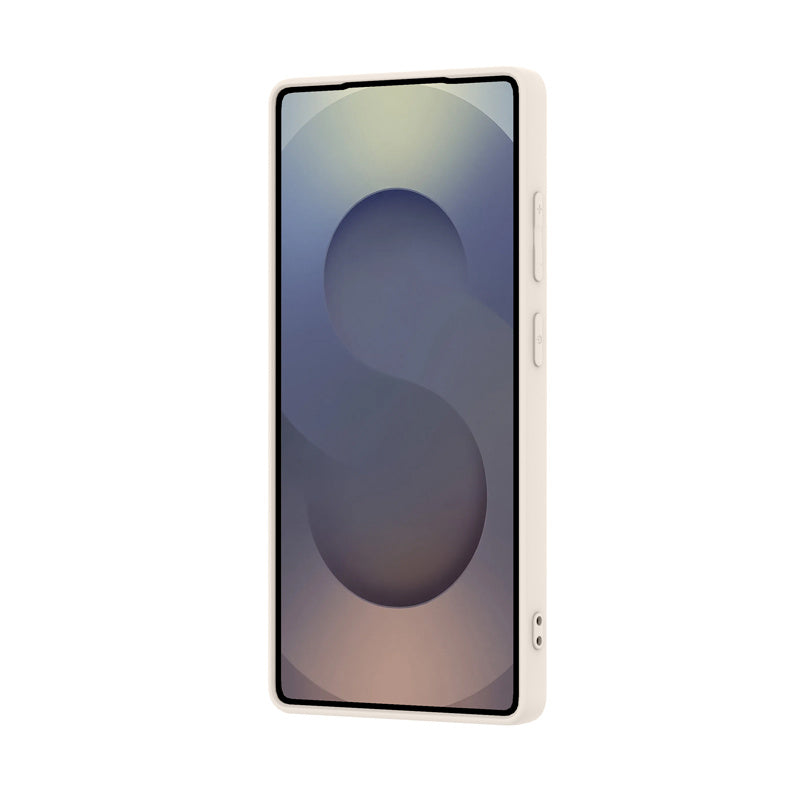 Crong Samsung Galaxy S25 Ultra Cover Θήκη Σιλικόνης - Beige