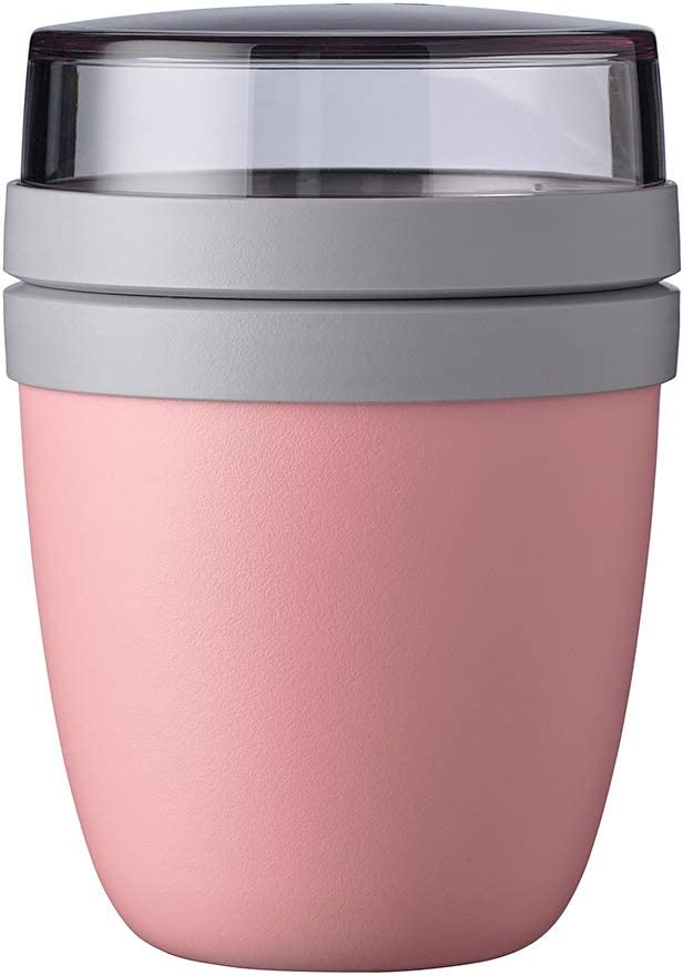 Mepal Lunch Pot Ellipse Mini - Δοχείο Φαγητού - BPA Free - 300ml - 120ml - Nordic Pink