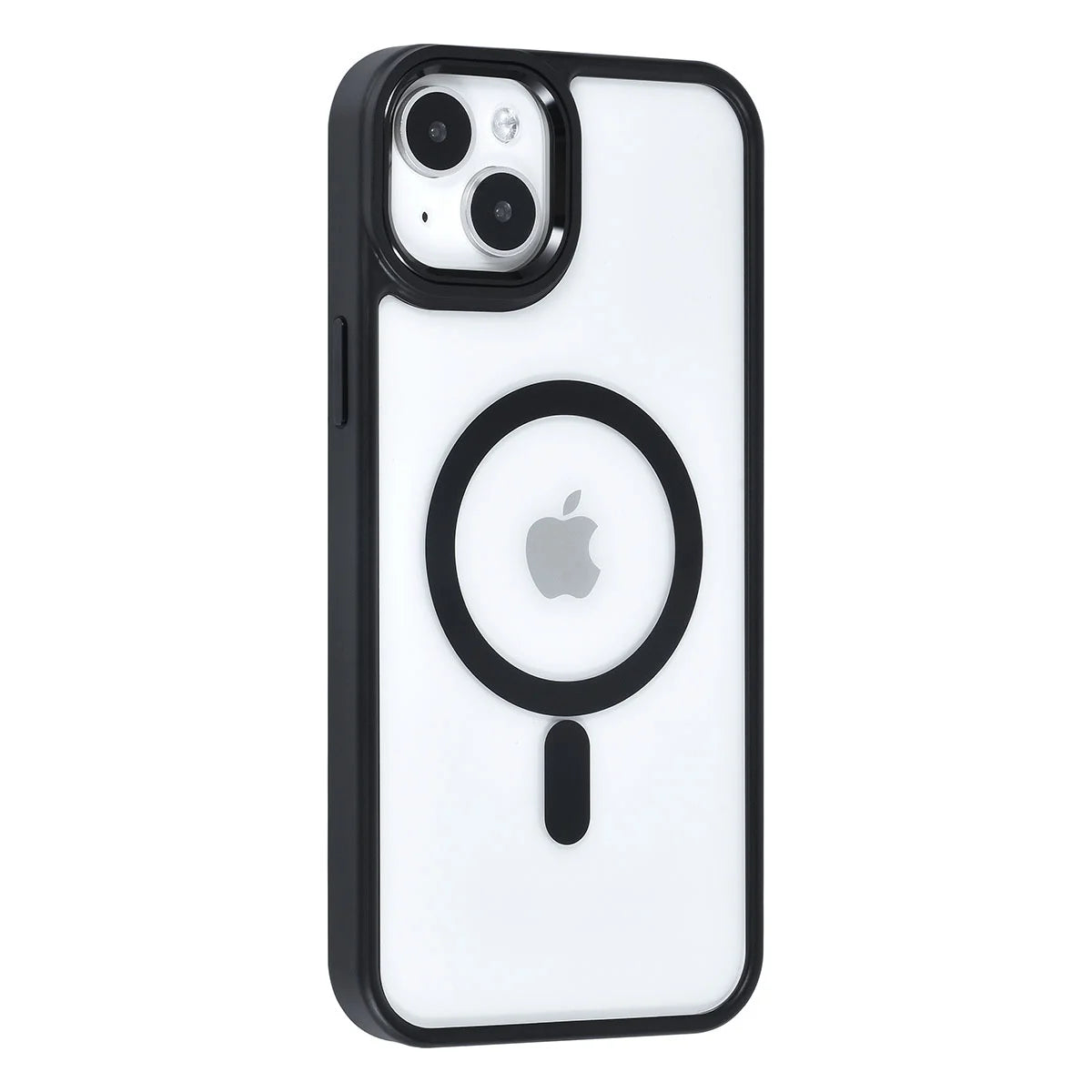 Tuniq iPhone 15 Pro Max - Σκληρή Θήκη με Πλαίσιο Σιλικόνης - Μαύρο / Διάφανο