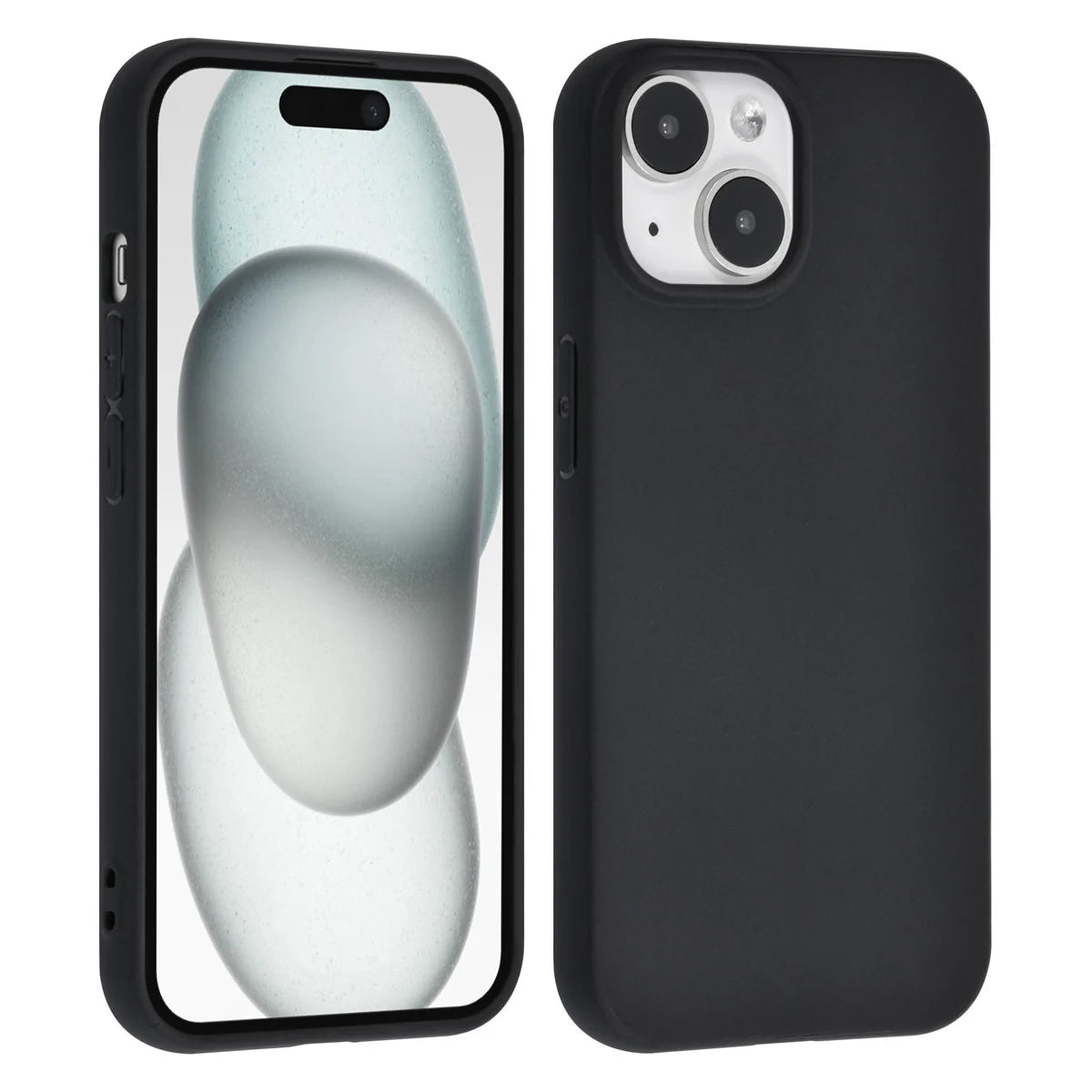 Tuniq iPhone 15 TPU Θήκη Σιλικόνης - Μαύρη