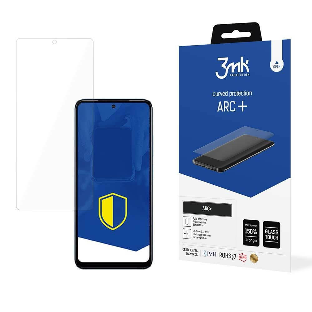 3MK Xiaomi Redmi Note 12S ARC+ Curved Protection 0,17mm Full Screen Προστατευτικό Φιλμ Οθόνης - Διάφανο